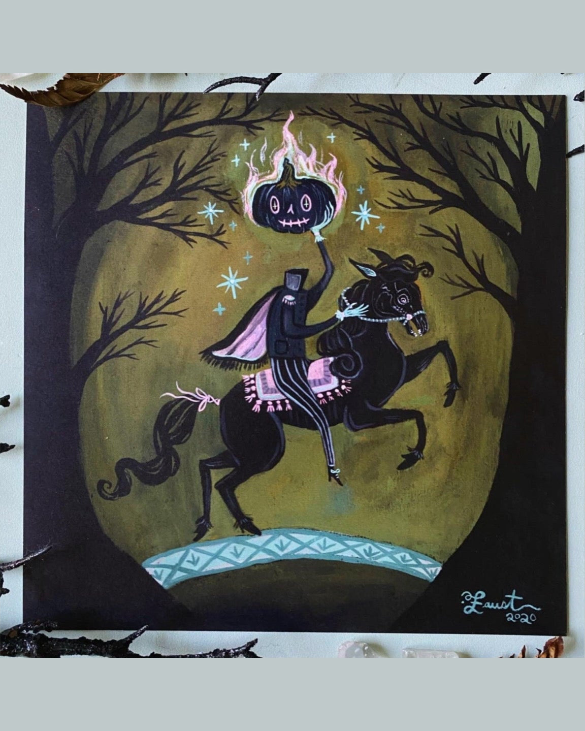 Headless Horseman - 8x8 Art Print