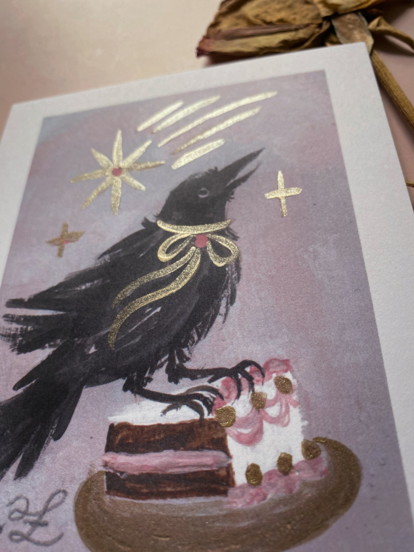 Takes The Cake! ✦ Limited Edition Illuminated 4.25x5.5 Art Print
