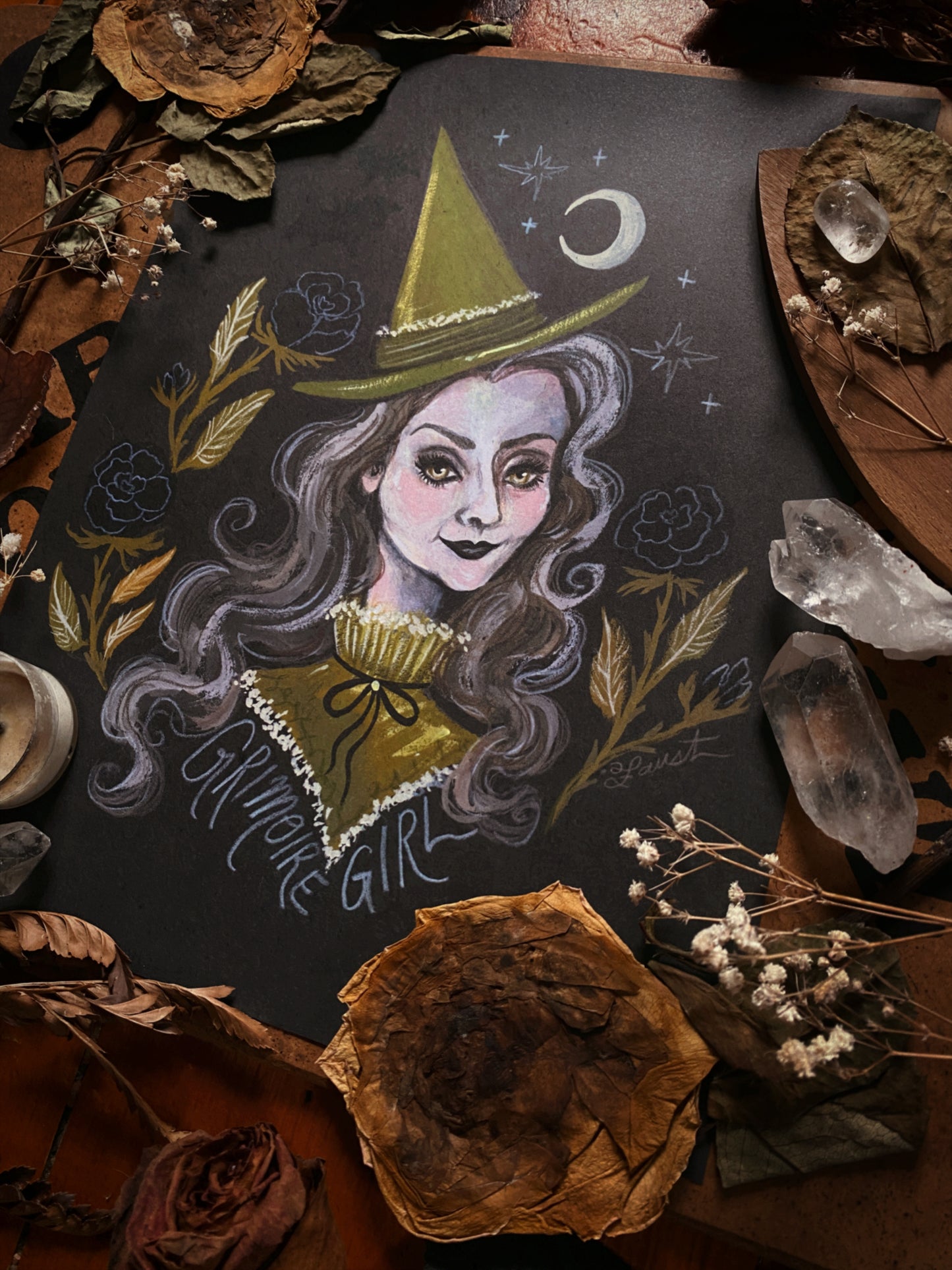 The Head Witch - 8.5x11 Art Print