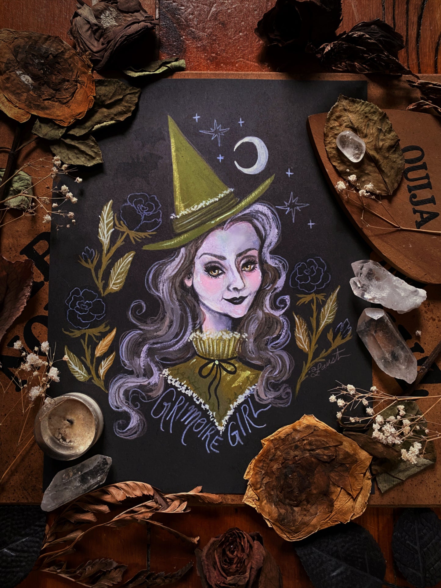 The Head Witch - 8.5x11 Art Print