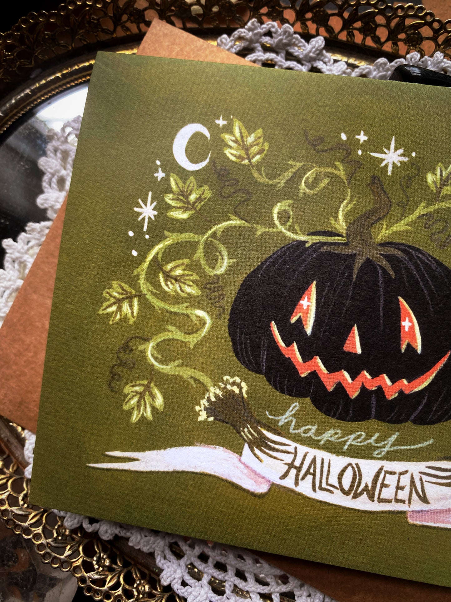 The Whole Pumpkin Patch ✦ Halloween Card Collection ✦ Set of 3