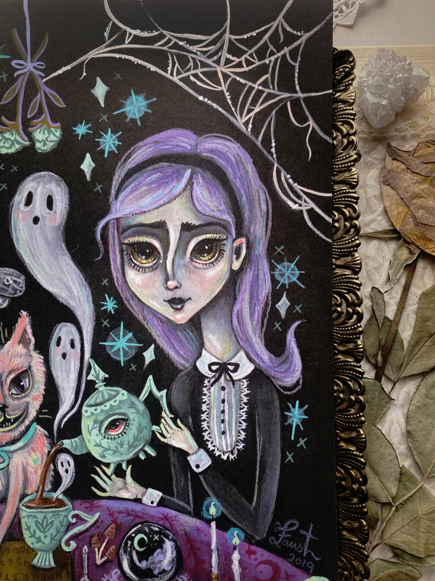 The Ghostea Party - 8.5x11 Art Print