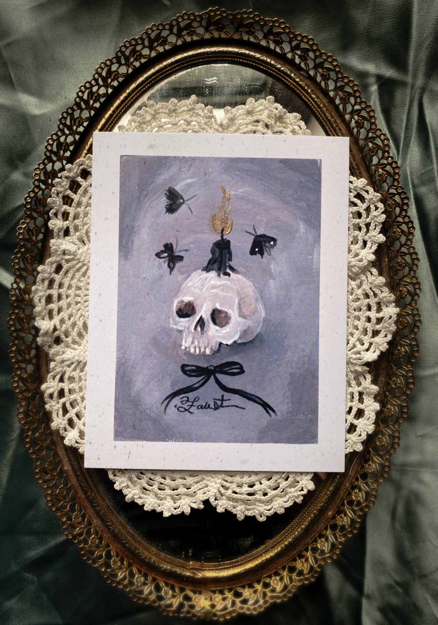 Contemplation - Limited Edition Illuminated 4.5x5.5 Art Print