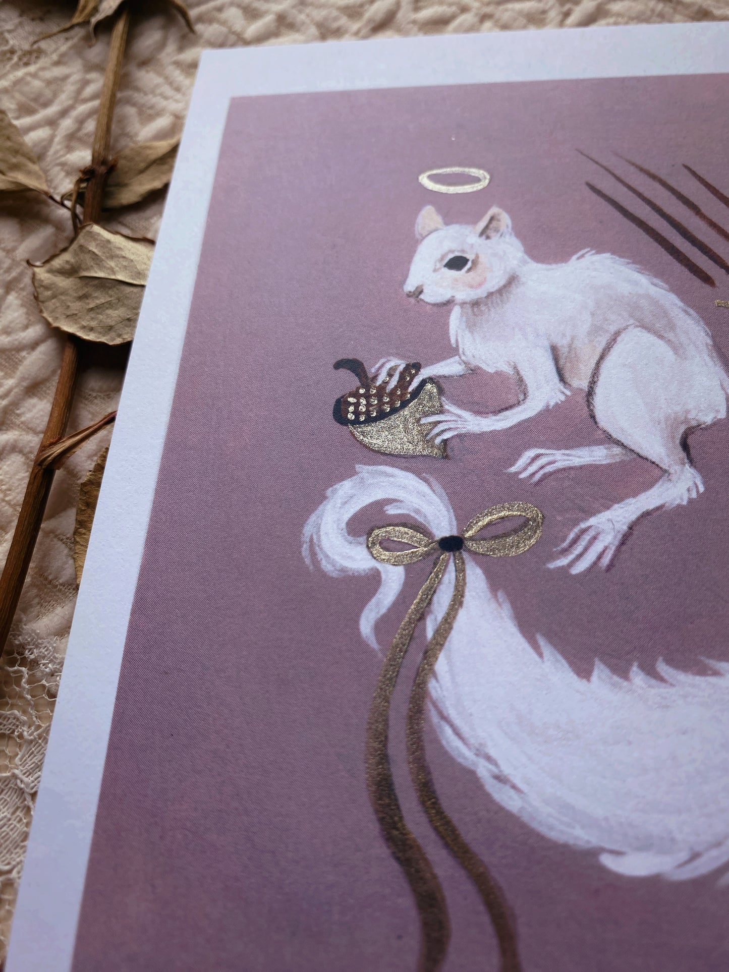Good Omen - Limited Edition Illuminated 5x7 Art Print