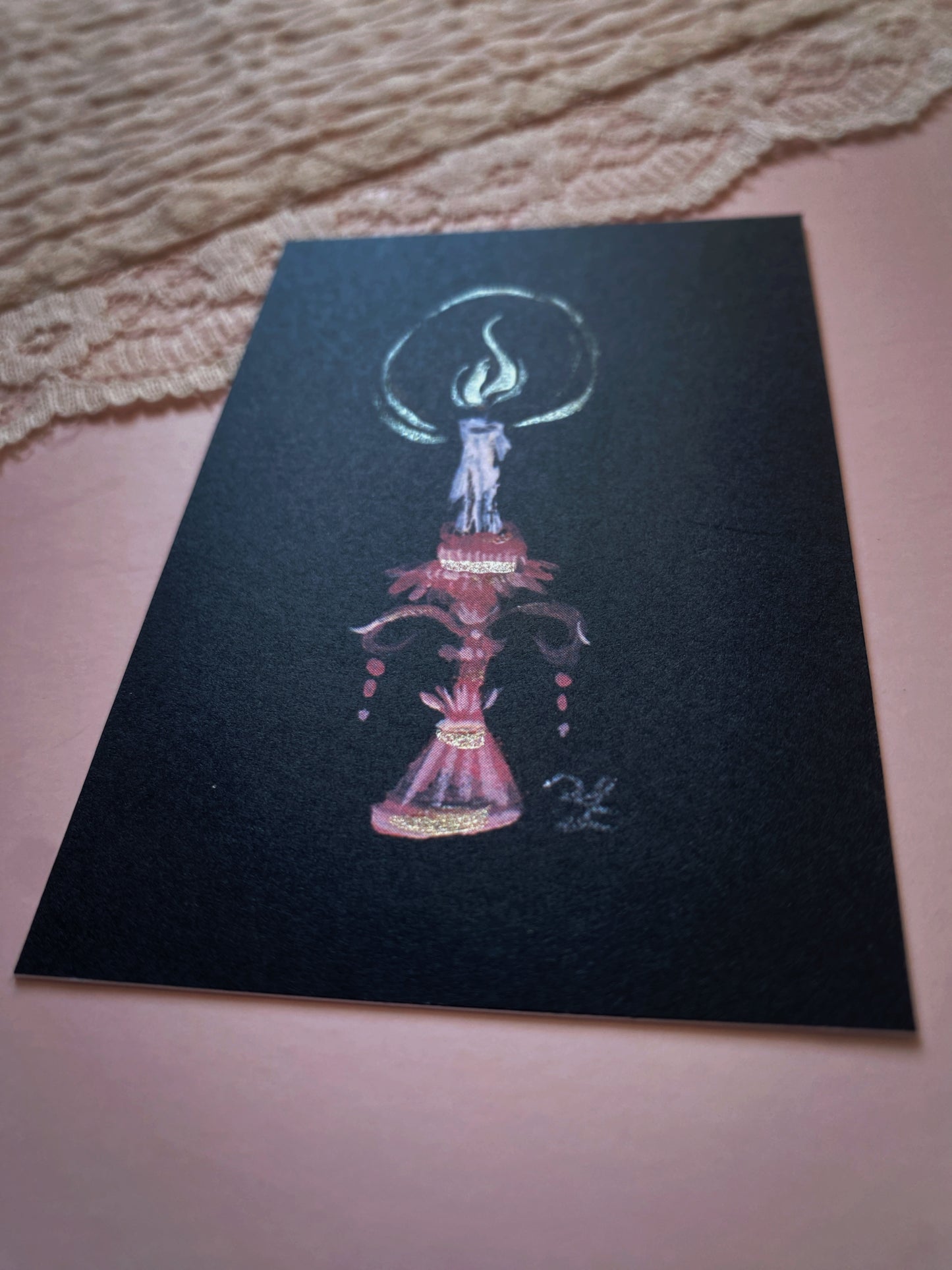 Dark & Dreamy Mini Illuminated Prints🖤🥀 - Limited Edition Set of 8