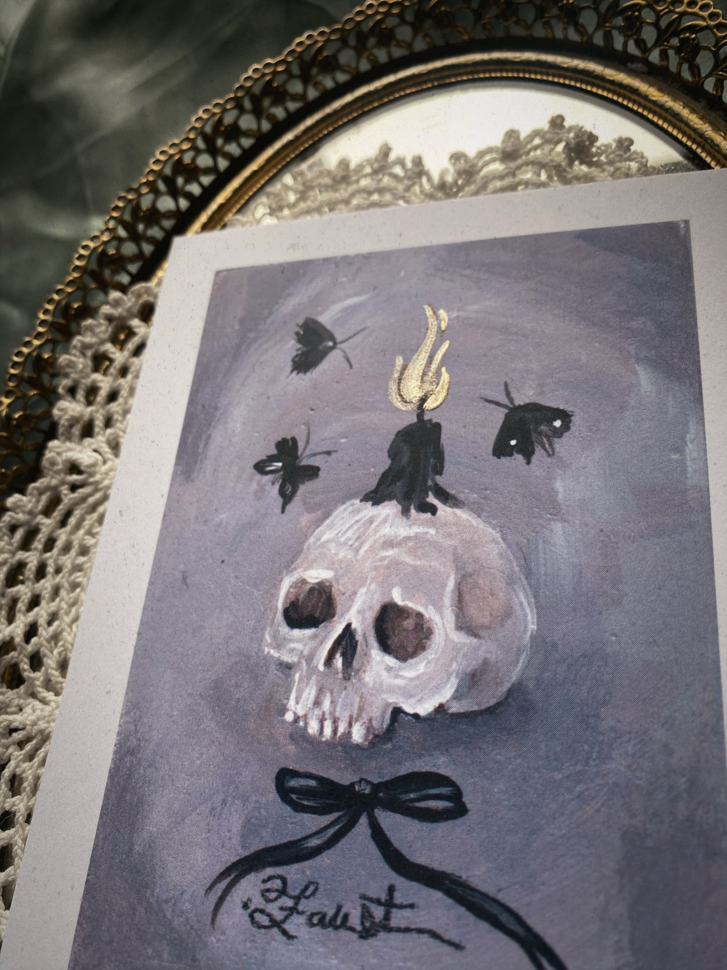 Contemplation - Limited Edition Illuminated 4.5x5.5 Art Print
