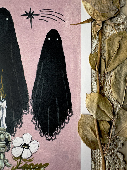 The Ghosts I've Made Along The Way ✦ 8.5x11 Art Print