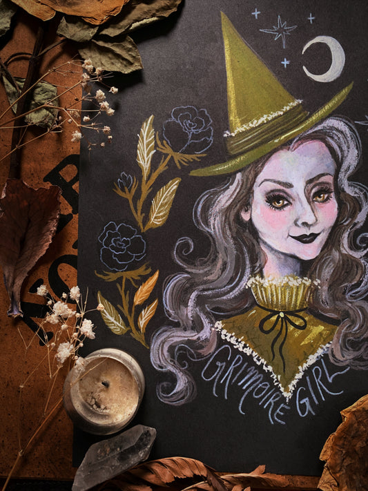 The Head Witch ✦ 8.5x11 Art Print