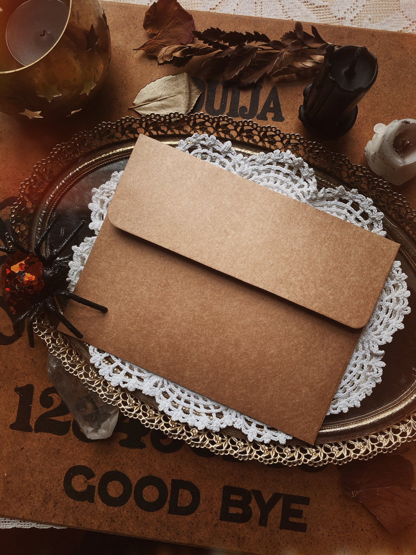 White Pumpkin ✦ Happy Halloween Card