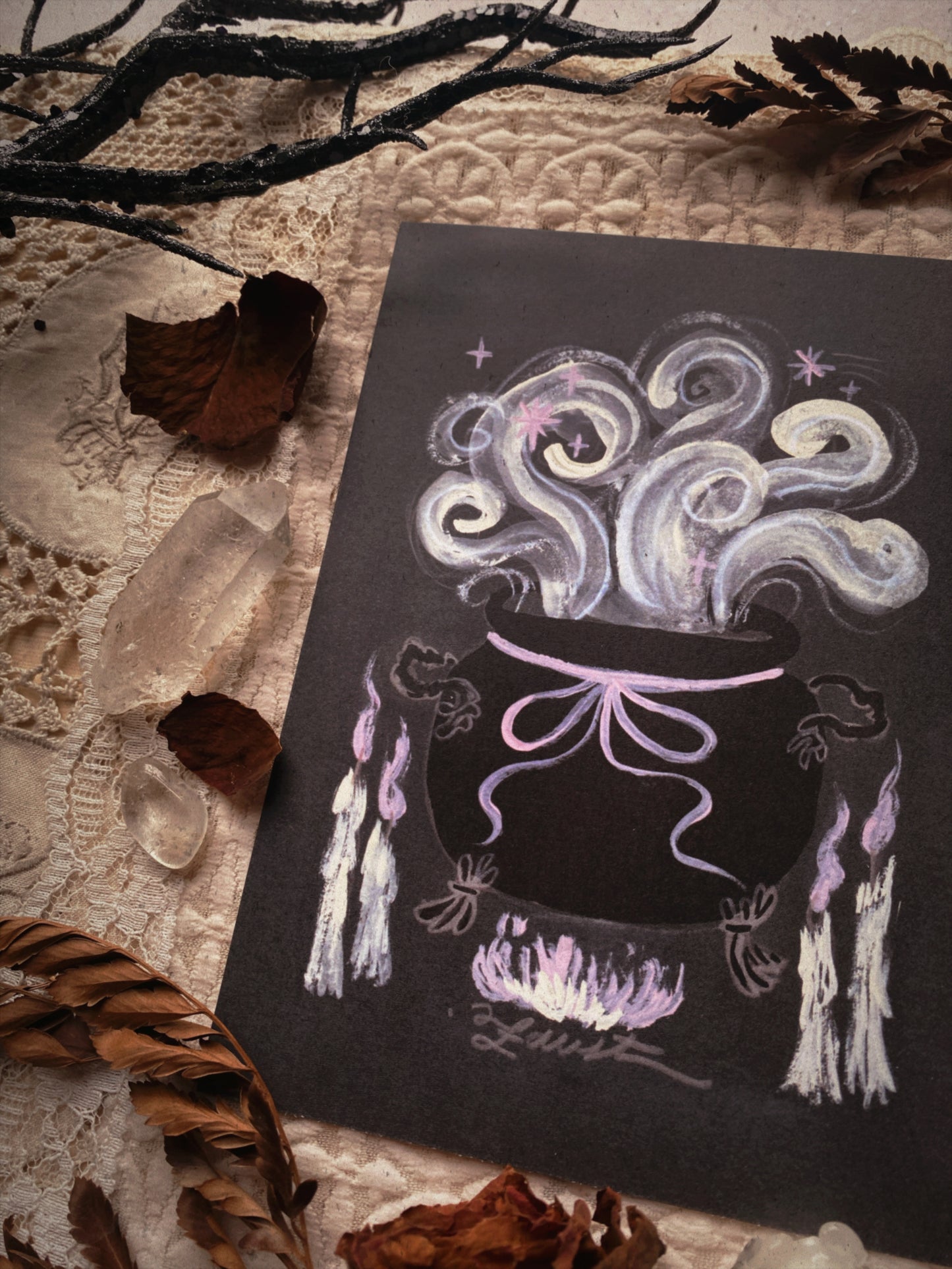 Toil & Trouble 5x7 Art Print