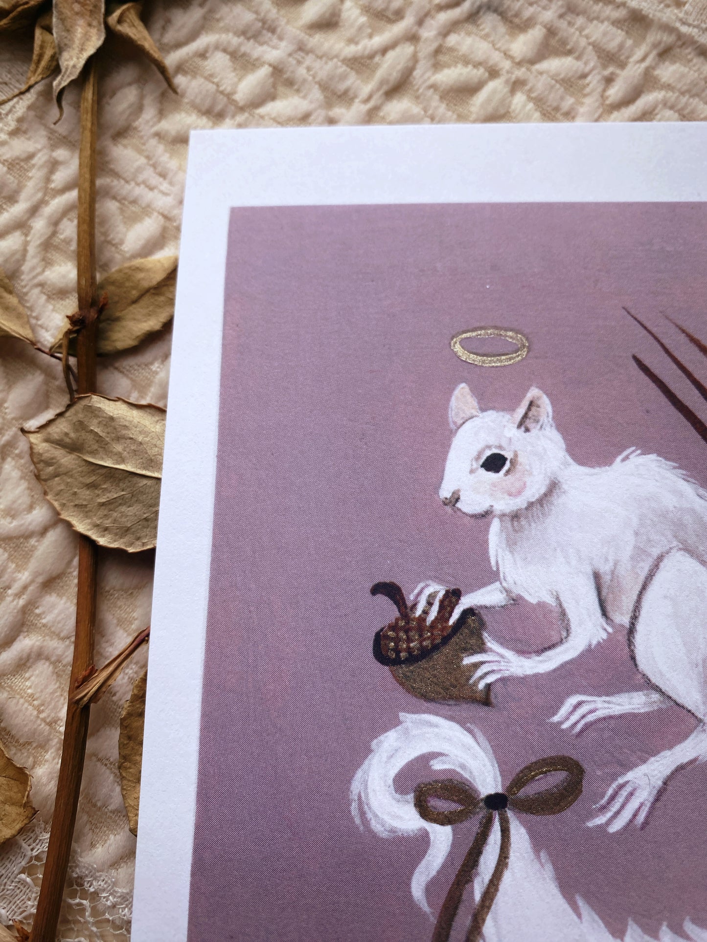 Good Omen - Limited Edition Illuminated 5x7 Art Print