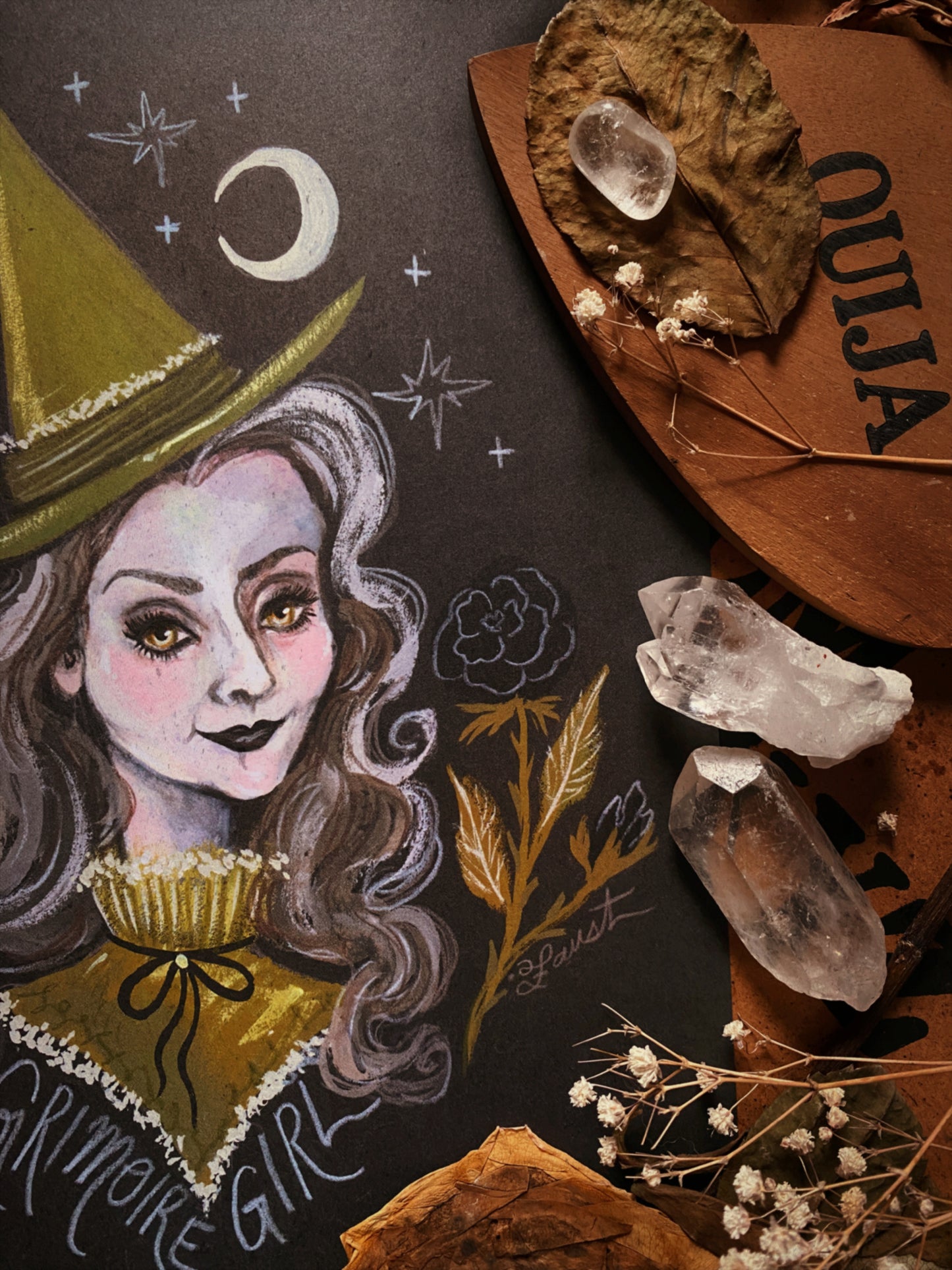The Head Witch - 8.5x11 Art Print