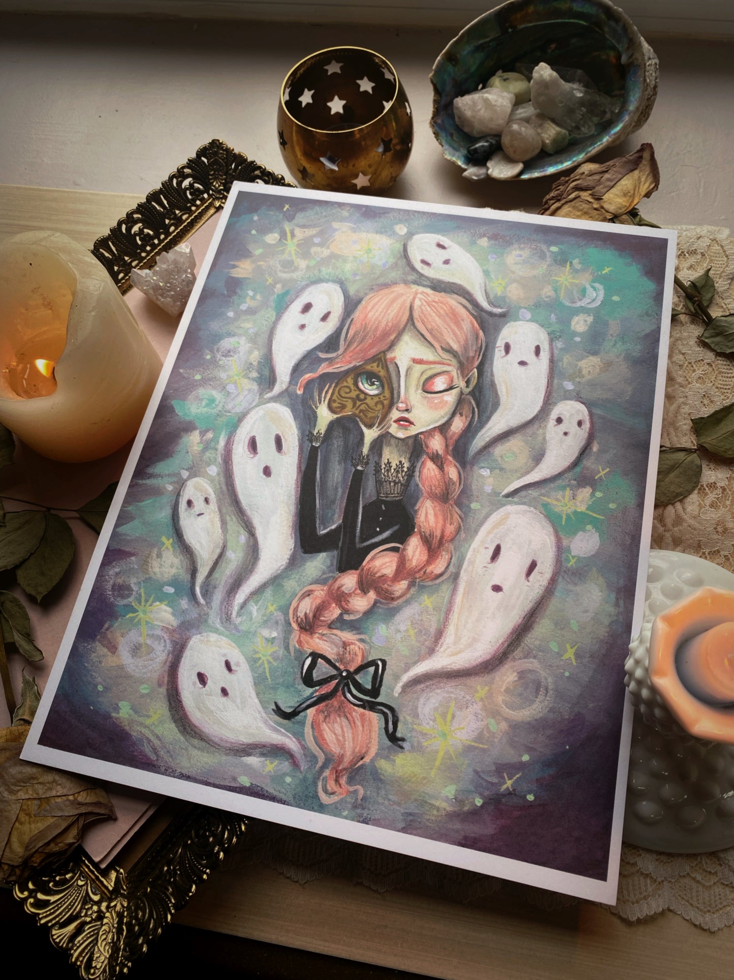 Never Alone - 8.5x11 Art Print