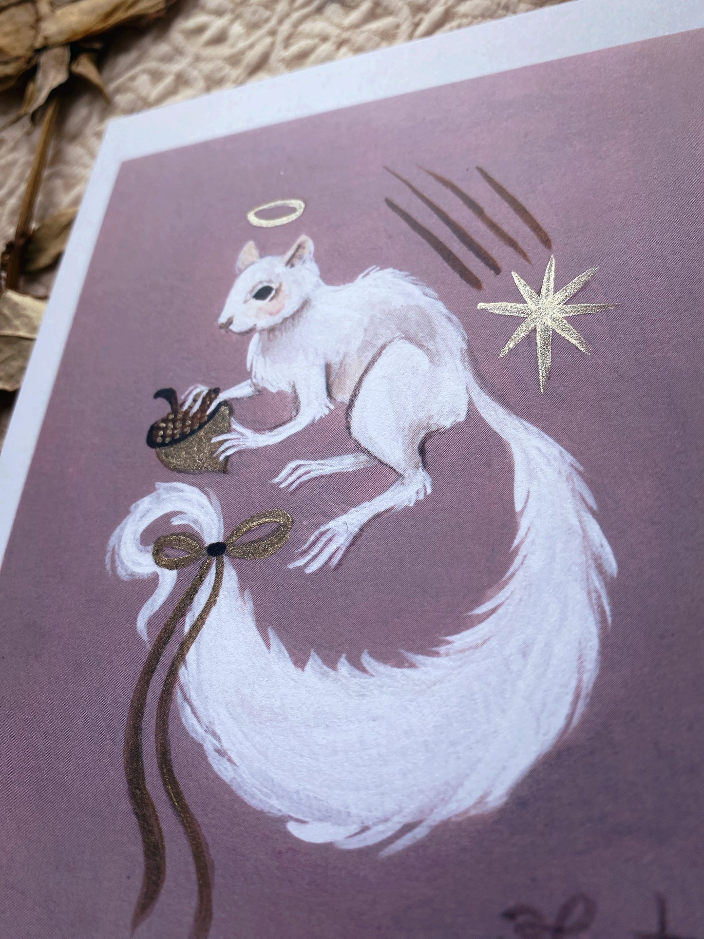 Good Omen - Limited Edition Illuminated 5x7 Art Print