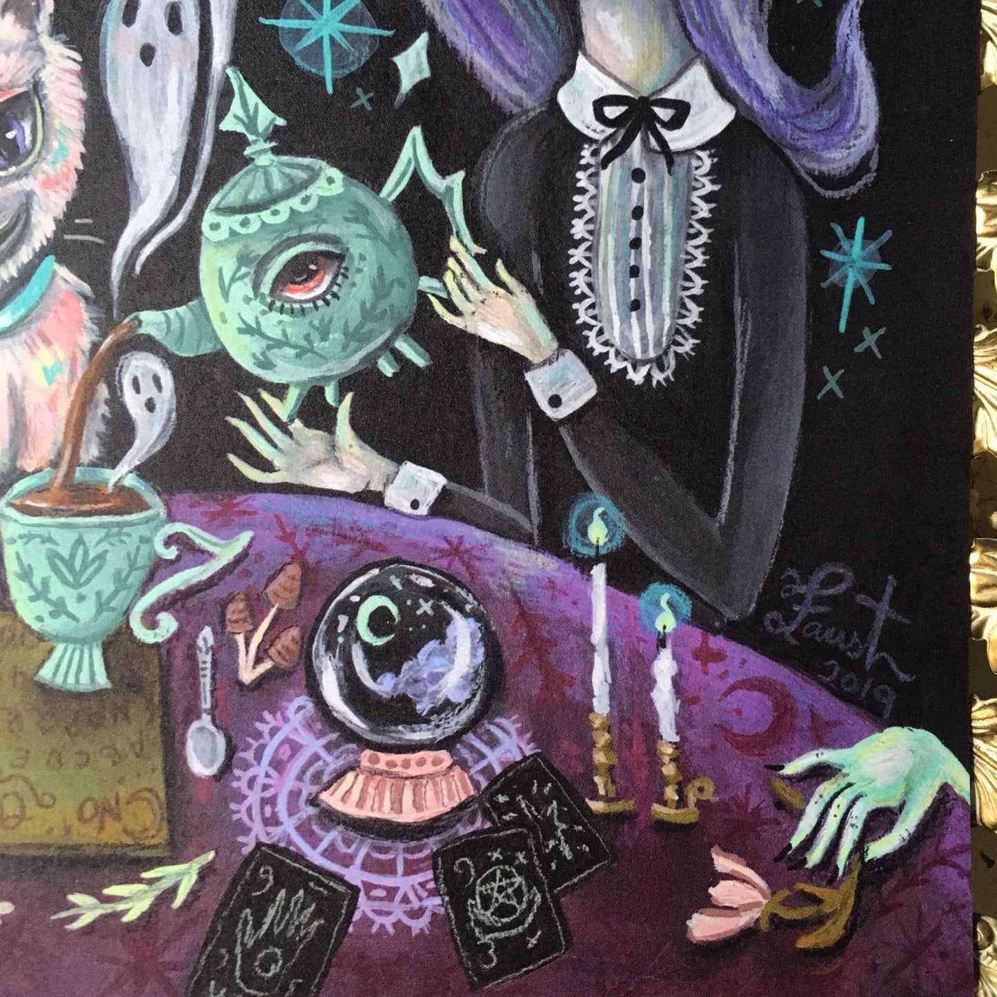 The Ghostea Party - 8.5x11 Art Print