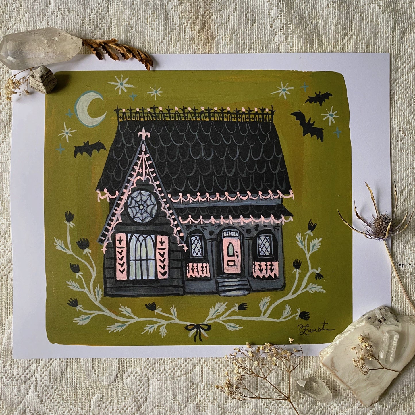 Victorian Cottage ✦ 8x10 Art Print