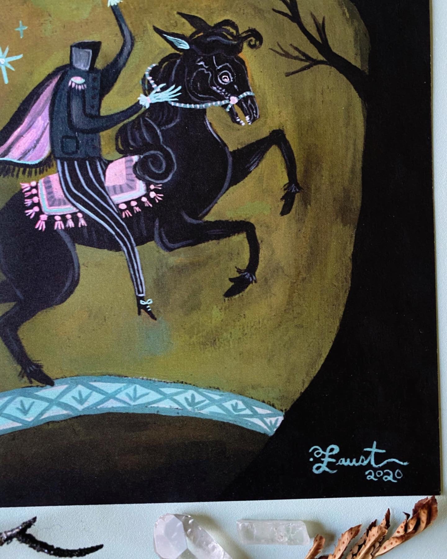 Headless Horseman - 8x8 Art Print
