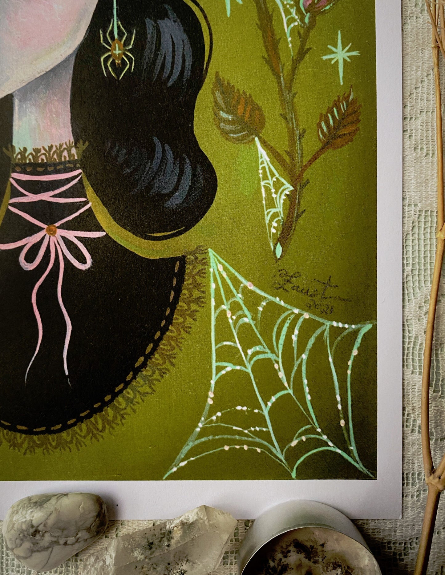 Dark Thoughts & Dead Roses ✦8.5x11 Art Print