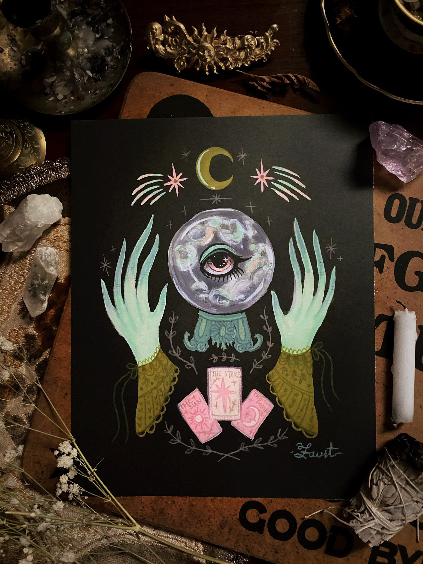 Midnight Magick - 8.5x11 Art Print