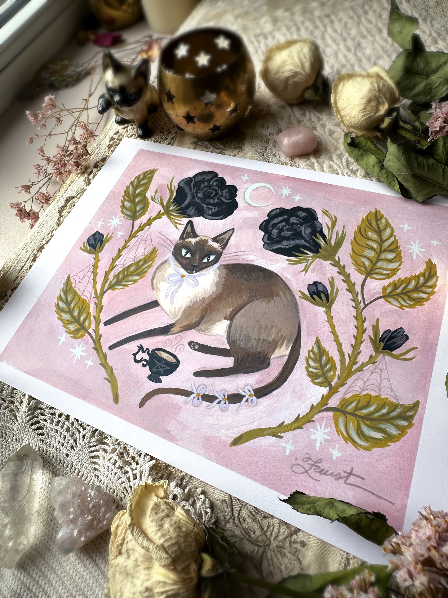 The Prettiest Cat Prince ✦ 8.5x11 Art Print ✦ Prints for a Cause