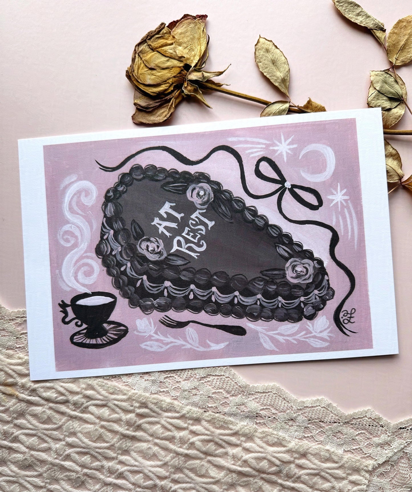 The Sweetest Death ✦ 9x6 Art Print