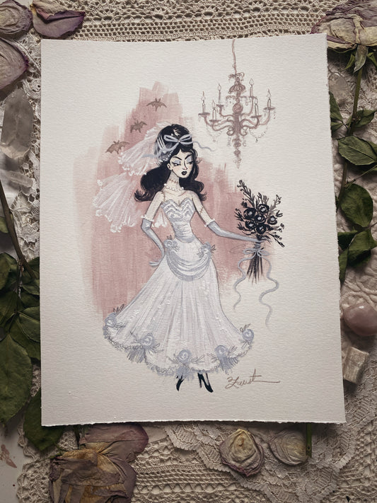 Glamour Ghouls & Wedding Bells - Original Painting