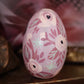 Black Swan Hand-Painted Wooden Egg