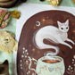 Sweet Cinnamon Spice Ghostea ✦  8.5x11 Art Print ✦  Prints for a Cause