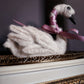 Felted White Swan Queen