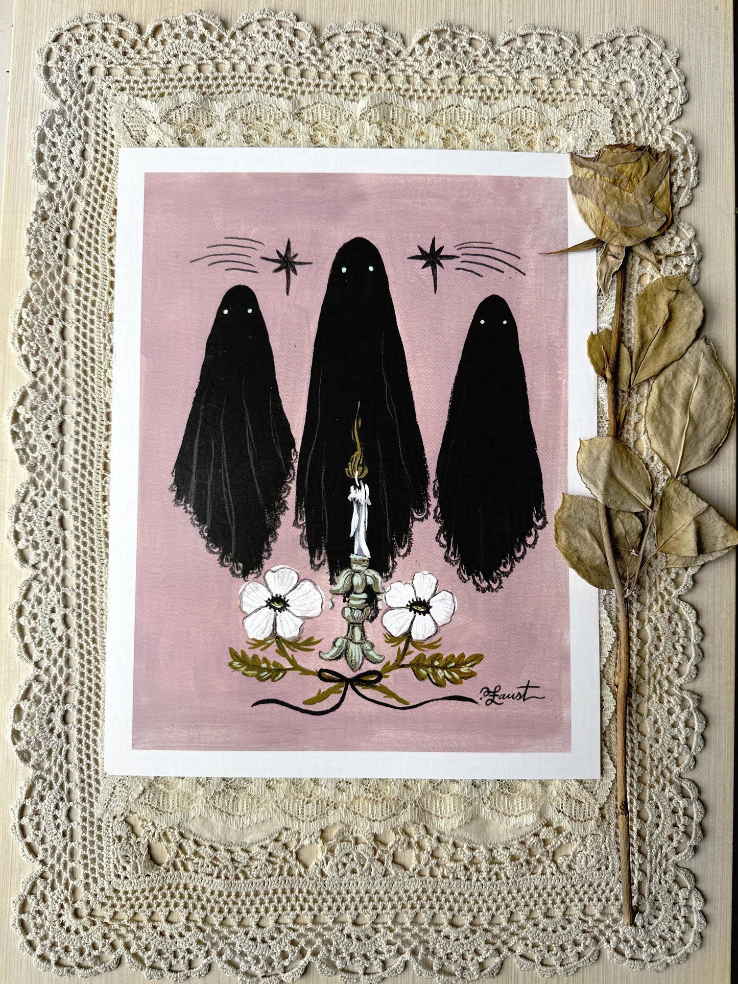 The Ghosts I've Made Along The Way ✦ 8.5x11 Art Print