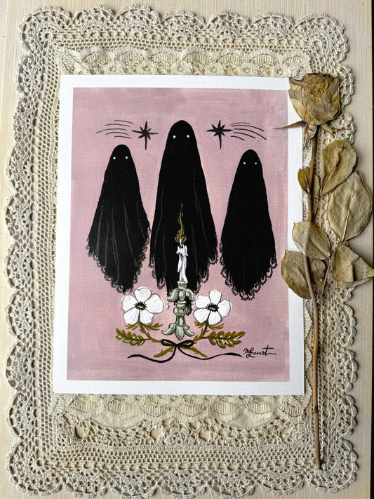 The Ghosts I've Made Along The Way ✦ 8.5x11 Art Print