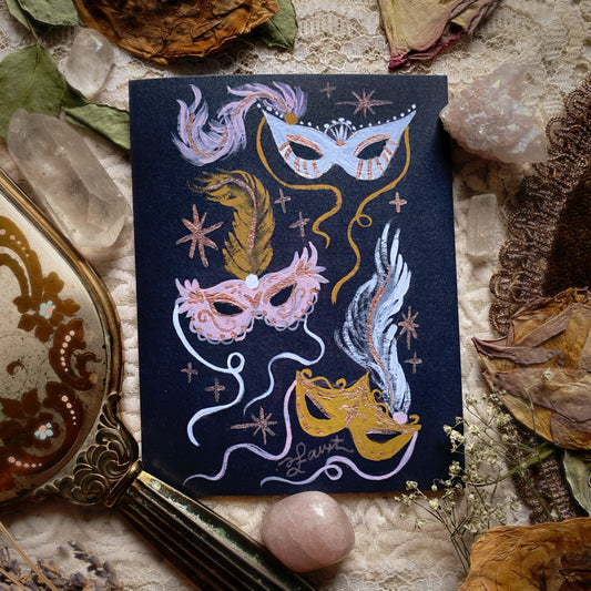 Palace Masquerade Greeting Card