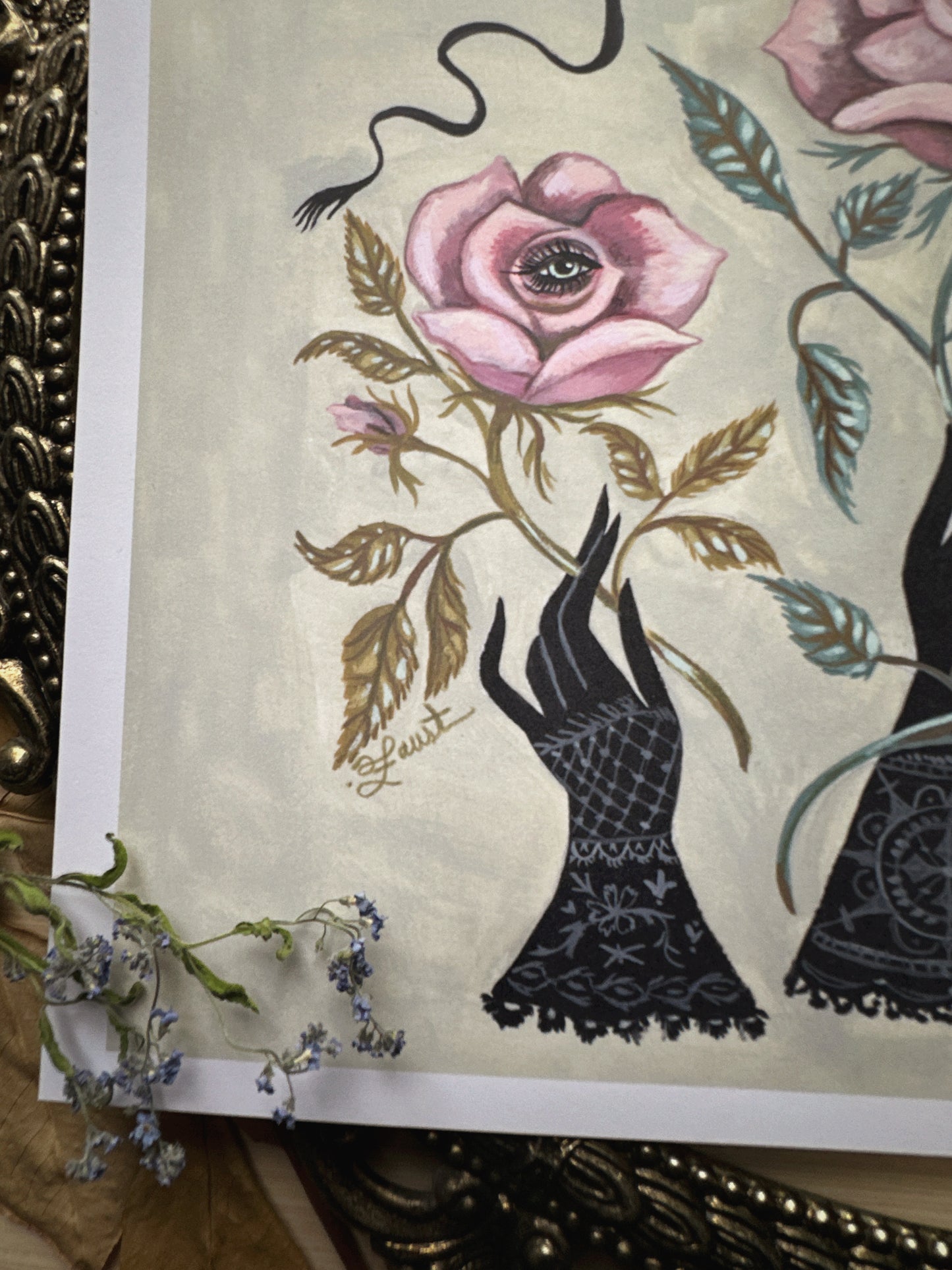Rosy Retrospection ✦ 8.5x11 Art Print