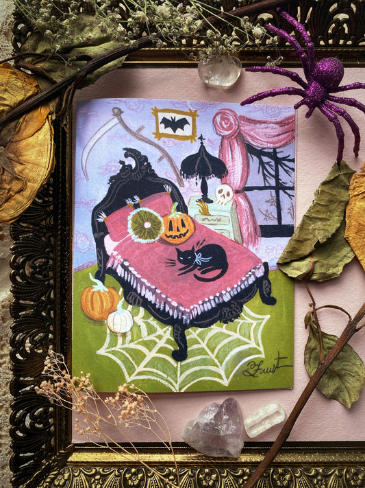 Spooky Slumber Halloween Card