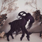 Mourning Black Phillip in Black Velvet