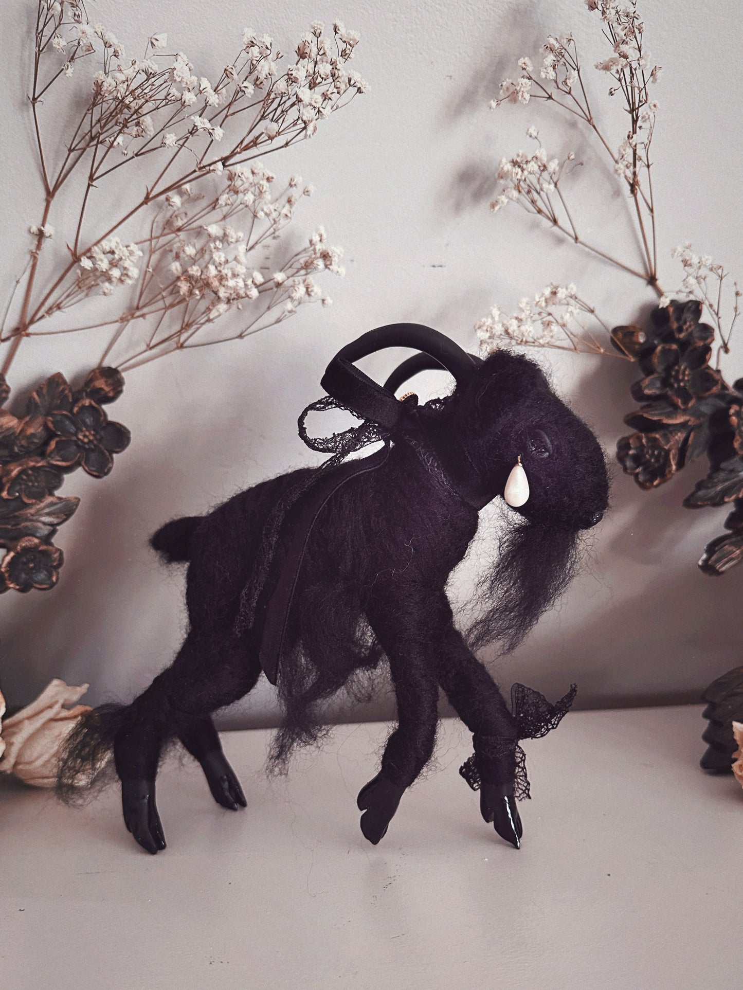 Mourning Black Phillip in Black Velvet