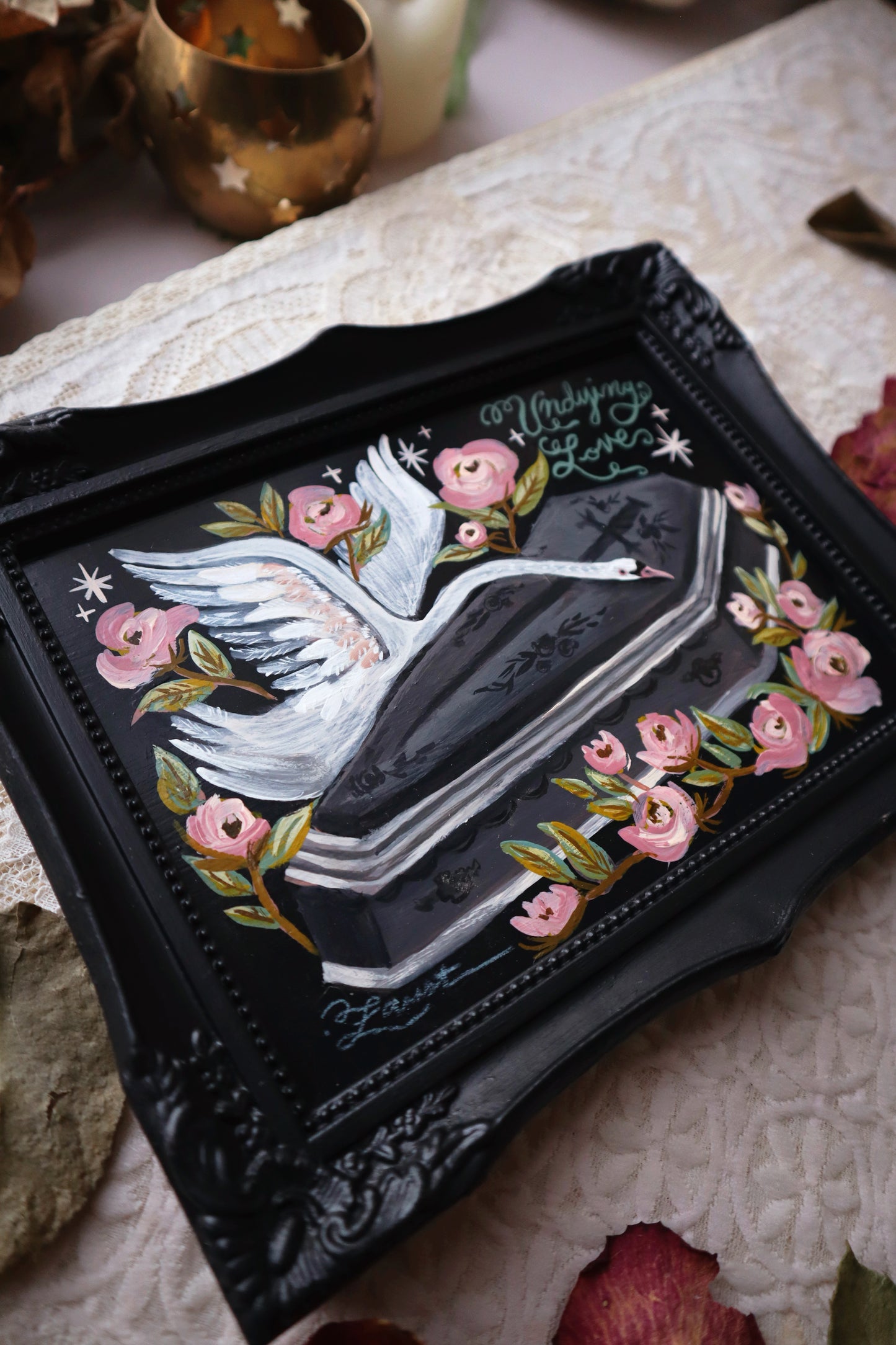 Undying Love ✦ Framed Original Painting