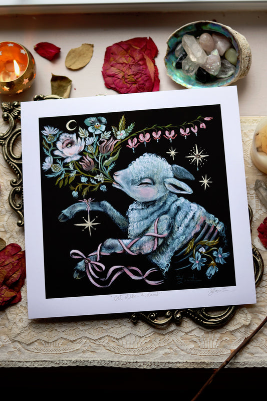 "Out Like A Lamb" ✦Illuminated✦ Limited Edition Giclée Print PREORDER