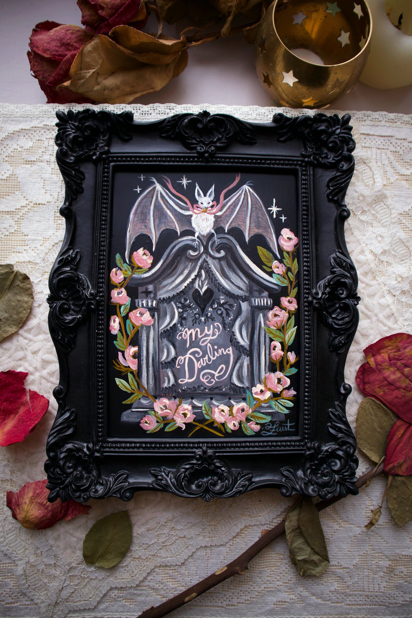 My Darling ✦ Framed Original Painting