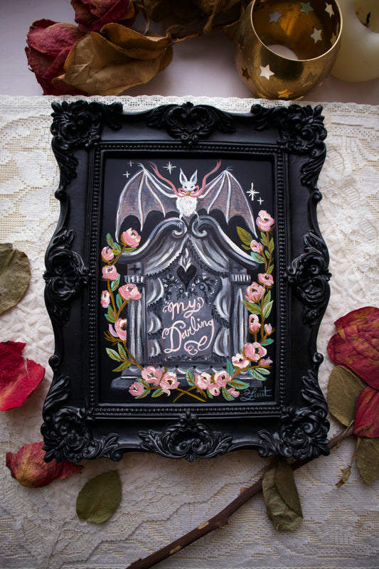 My Darling ✦ Framed Original Painting