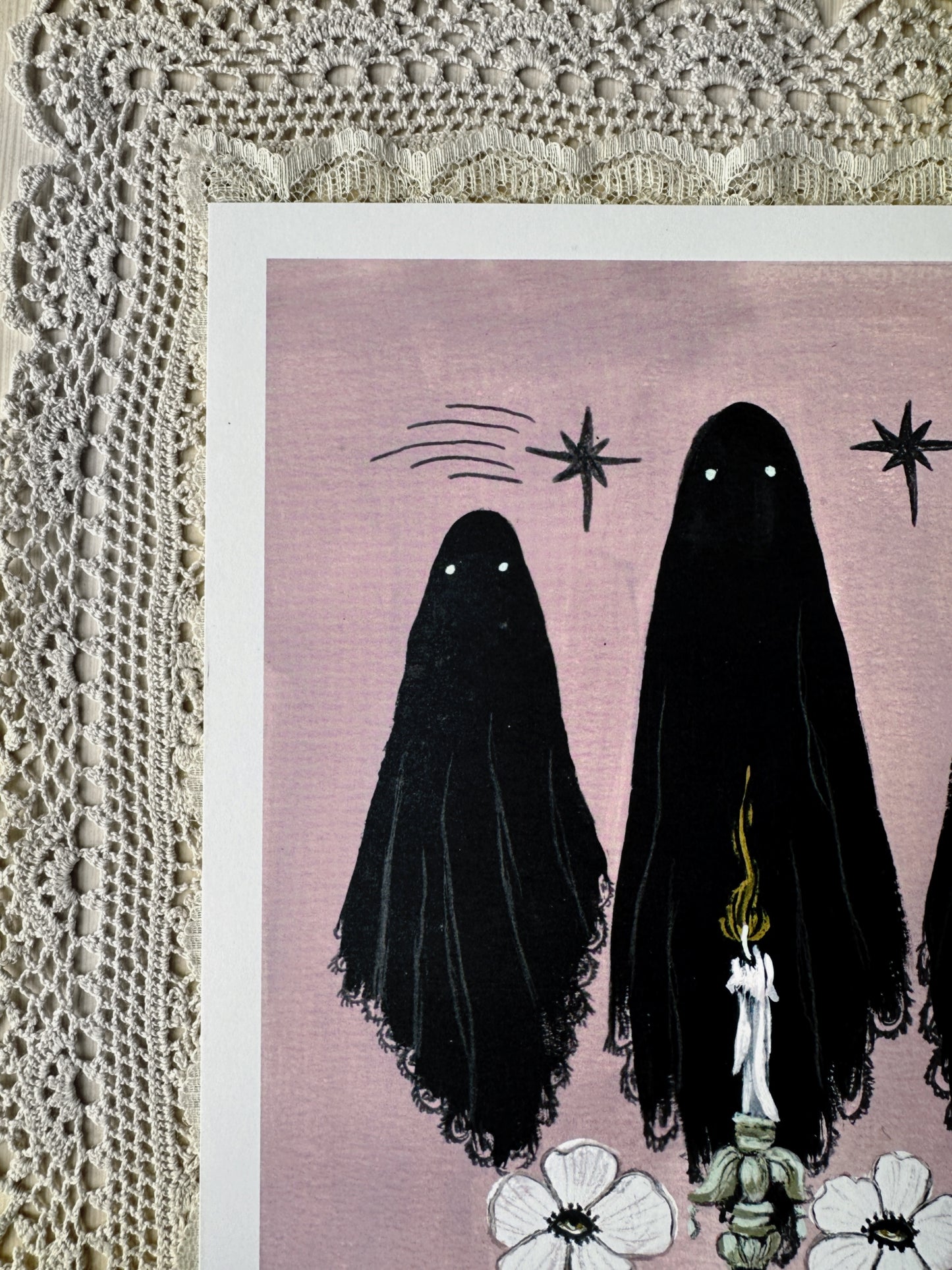 The Ghosts I've Made Along The Way ✦ 8.5x11 Art Print