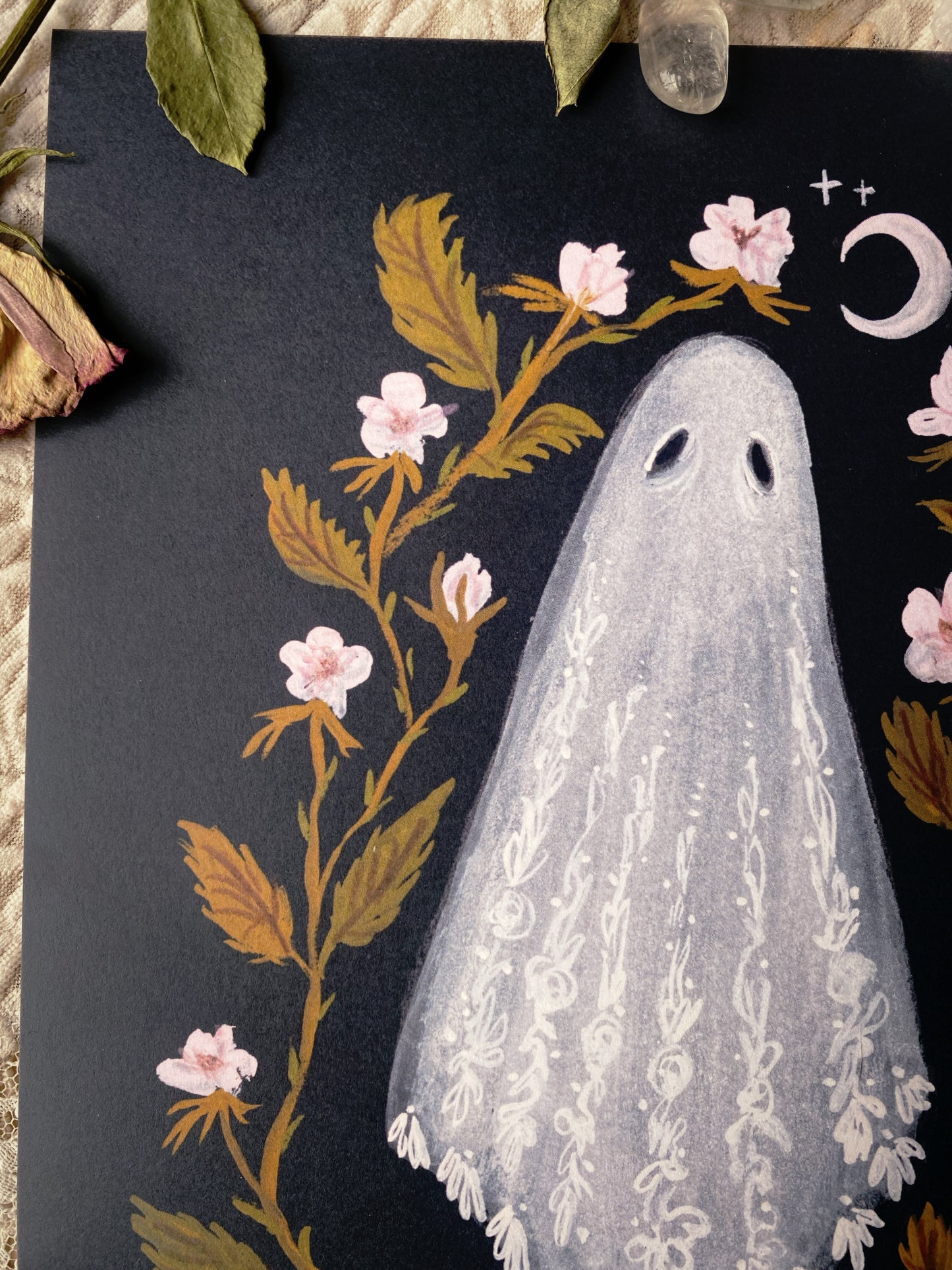 Lace Ghost - 8.5x11 Art Print