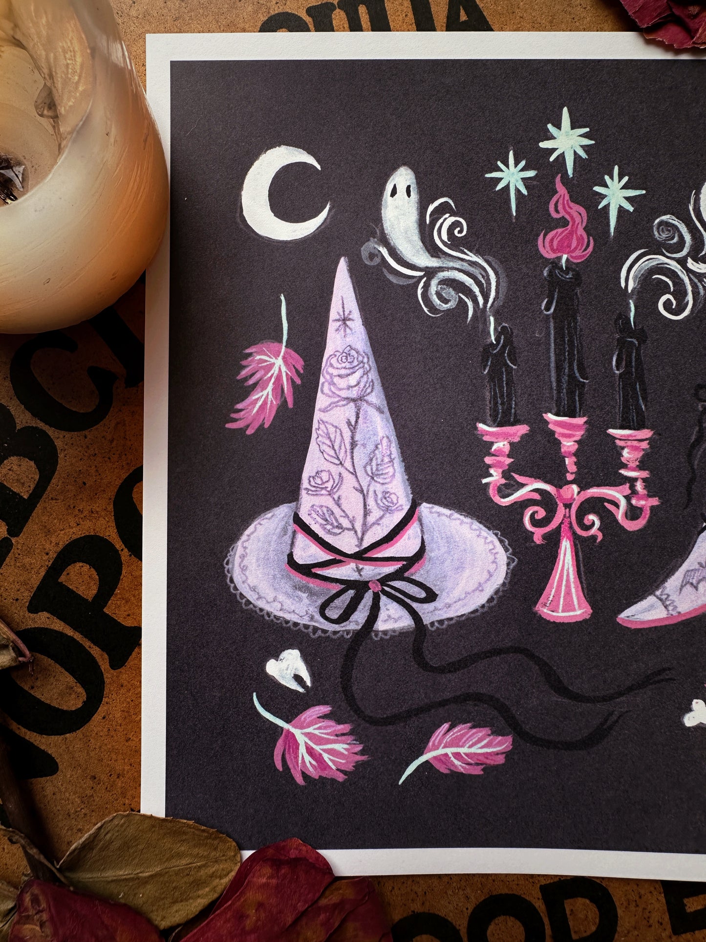 Lilac Witch ✦ 8x8 Art Print