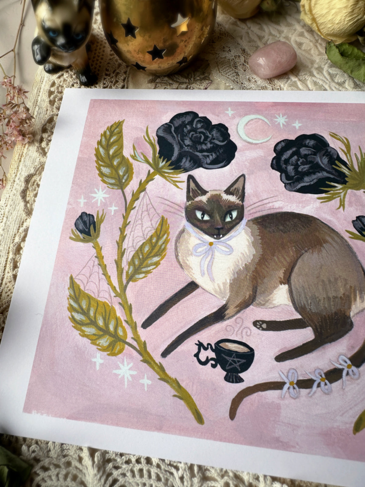 The Prettiest Cat Prince ✦ 8.5x11 Art Print ✦ Prints for a Cause