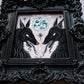 Beasts, Bows & Bloodlust 🎃 Framed Original Drawlloween Painting