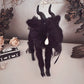 Mourning Black Phillip in Black Tulle