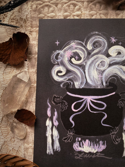Toil & Trouble 5x7 Art Print
