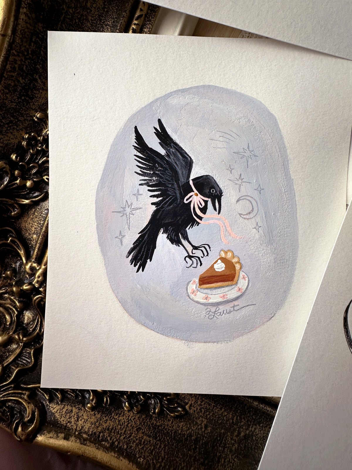 The Pumpkin Pie Thief! 🎃 Original Drawlloween Artwork