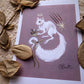 Good Omen - Limited Edition Illuminated 5x7 Art Print