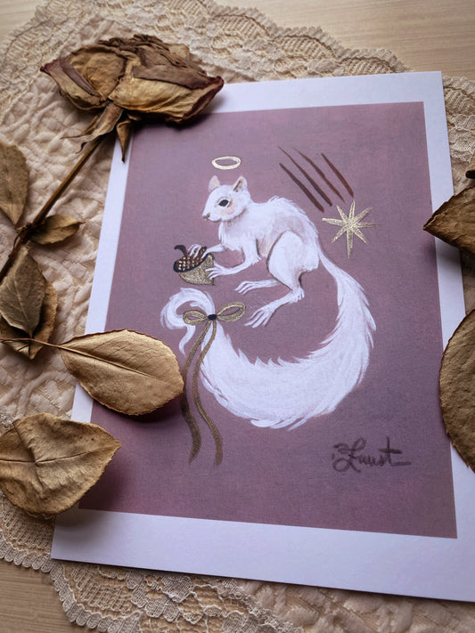 Good Omen - Limited Edition Illuminated 5x7 Art Print